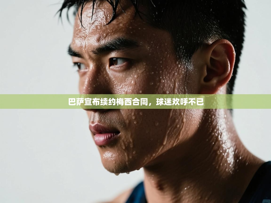 巴萨宣布续约梅西合同,球迷欢呼不已